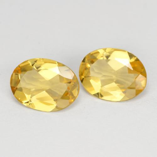 2.68 ct natürliche Golden Goldener Beryll-Edelsteine, Oval Schliff, VVS-VS