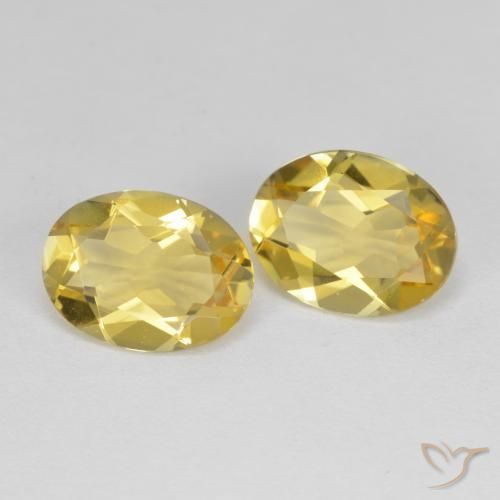 2.97 ct natürliche Helles Gold-Gelb Goldener Beryll-Edelsteine, Oval Schliff, VVS-VS