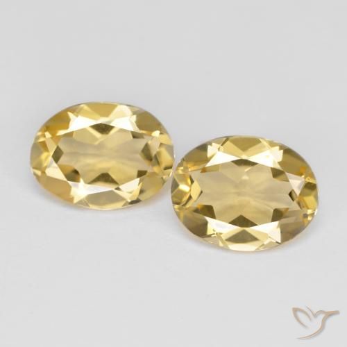 3.29ctw Natürlicher Warmes Gelb Goldener Beryll, Oval, VVS-VS