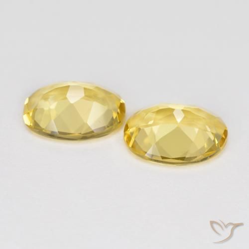 3.04 ct natürliche Honiggelb Goldener Beryll-Edelsteine, Oval, VS