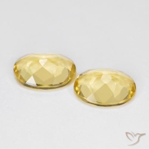 2.92 ct natürliche Honiggelb Goldener Beryll-Edelsteine, Oval, VS