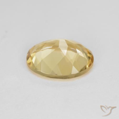 9,17 ctw natürlicher Warmes Gelb Goldener Beryll, Oval, VVS