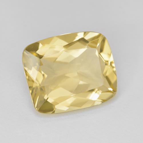 4,69 ctw natürlicher goldener Goldberyll, Kissenschliff, VVS