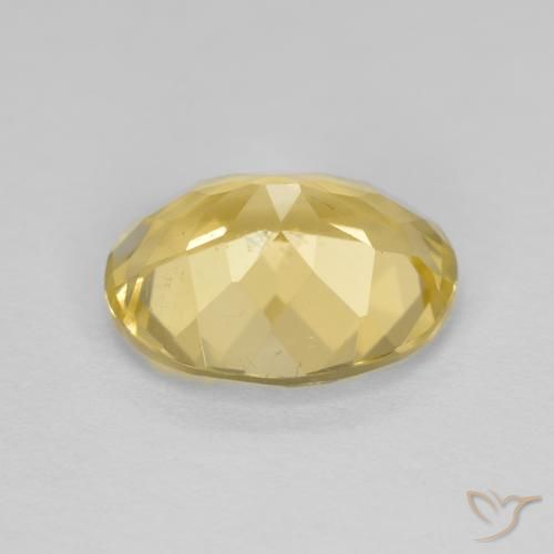 9,17 ctw natürlicher Helles Gold Goldener Beryll, Oval, VS