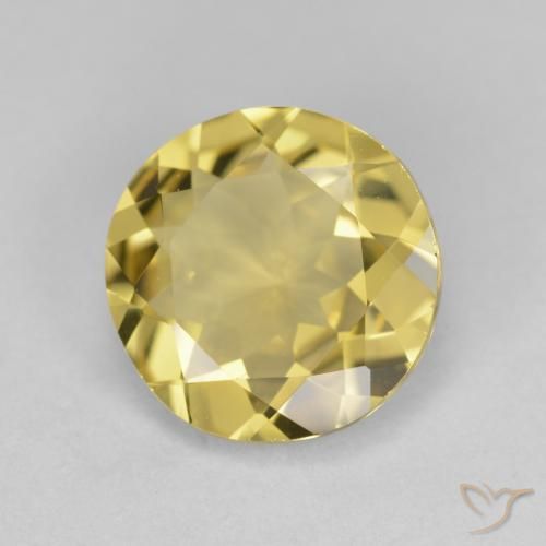 9,17 ctw natürlicher Hell Gold Goldener Beryll, Runden, VS