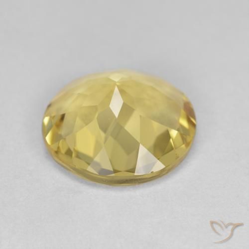 9,17 ctw natürlicher Hell Gold Goldener Beryll, Runden, VS