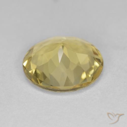 9,17 ctw natürlicher hellgelb Goldener Beryll, Runden, VS