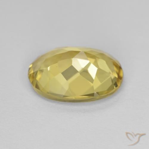 9,17 ctw natürlicher Hell Gold Goldener Beryll, Oval, VVS