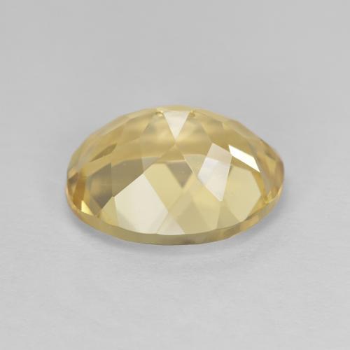 3,76 ctw natürlicher gelber Goldberyll, Oval Schliff, VVS