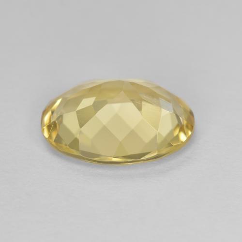 2,76 ctw natürlicher gelber Goldberyll, Oval Schliff, VVS
