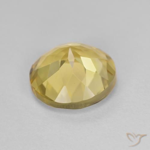 9,17 ctw natürlicher Helles Gold-Gelb Goldener Beryll, Runden, VVS