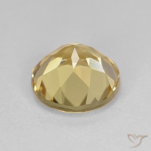 9,17 ctw natürlicher Hell Gold Goldener Beryll, Runden, VVS