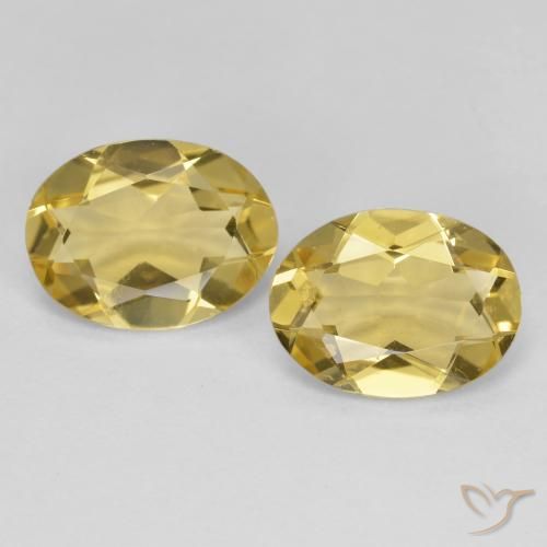 2.71ctw Natürlicher Hell Gold Goldener Beryll, Oval, VVS-VS