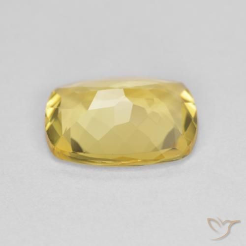 9,17 ctw natürlicher Hell Gold Goldener Beryll, Kissen, VVS-VS