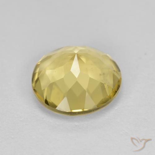 9,17 ctw natürlicher Helles Gold-Gelb Goldener Beryll, Runden, VVS-VS