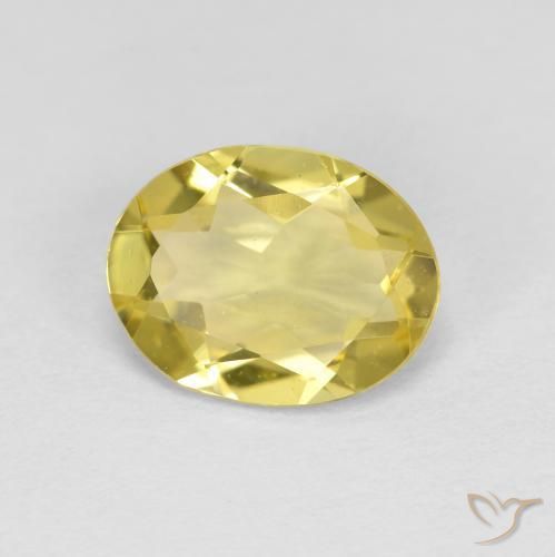 9,17 ctw natürlicher Toskana Gelb Goldener Beryll, Oval, VS