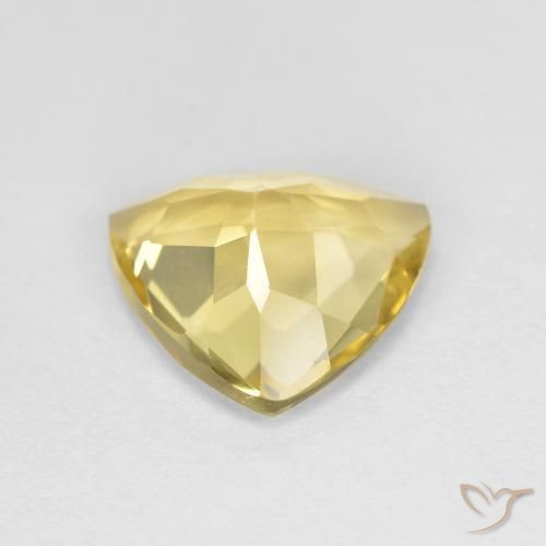 1,72 ctw natürlicher gelber Goldberyll, Trillion, VS