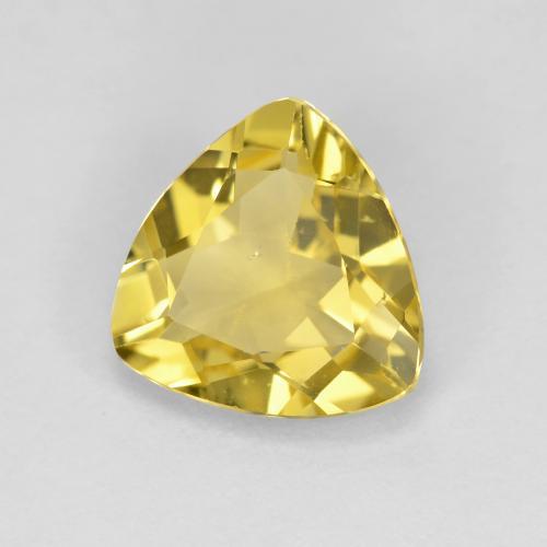 1,82 ctw natürlicher gelber Goldberyll, Trillion, VS