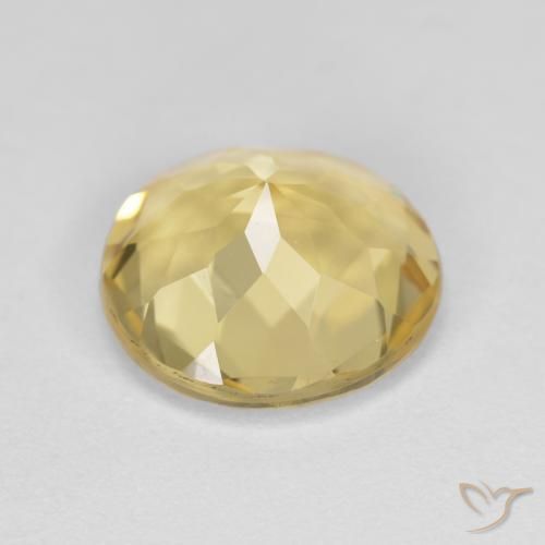 9,17 ctw natürlicher Helles Gold-Gelb Goldener Beryll, Runden, VVS