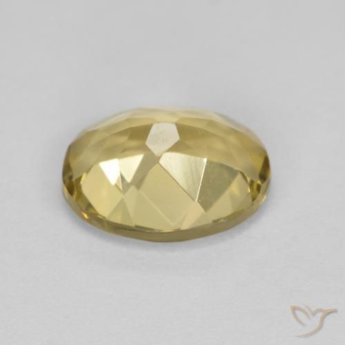 9,17 ctw natürlicher Dijon Gelb Goldener Beryll, Oval, VVS-VS