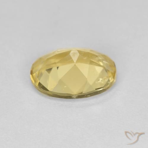 9,17 ctw natürlicher Hell Gold Goldener Beryll, Oval, VS