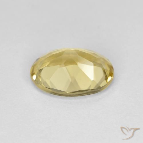 9,17 ctw natürlicher Helles Gold-Gelb Goldener Beryll, Oval, VVS