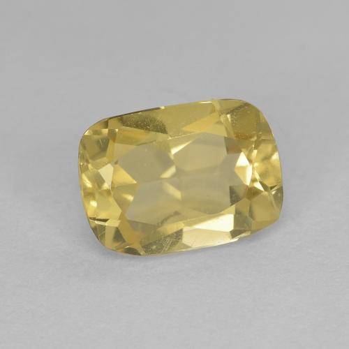 1,28 ctw natürlicher goldener Goldberyll, Kissenschliff, VVS