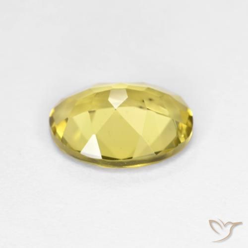 9,17 ctw natürlicher Mittelgelb Goldener Beryll, Oval, VVS-VS