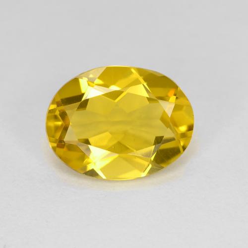 9,17 ctw natürlicher Honiggelb Goldberyll, Oval Schliff, VVS-VS