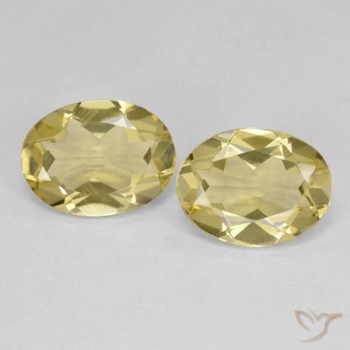 3.16ctw Natürlicher Senfgelb Goldener Beryll, Oval, VS