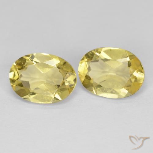 2.31 ct natürliche Toskana Gelb Goldener Beryll-Edelsteine, Oval, VS