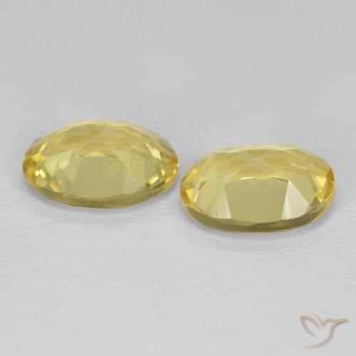2.31 ct natürliche Toskana Gelb Goldener Beryll-Edelsteine, Oval, VS