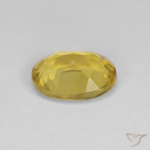 1,13 ctw natürlicher gelber Goldberyll, Oval Schliff, VVS-VS