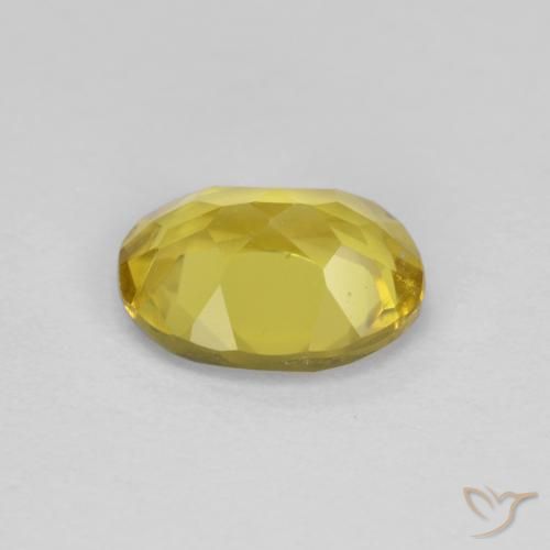 9,17 ctw natürlicher Mittelhelles Gelb Goldener Beryll, Oval, VVS-VS