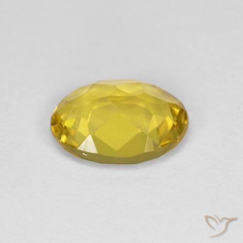 1,11 ctw natürlicher gelber Goldberyll, Oval Schliff, VS