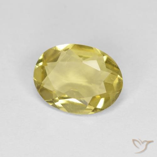 9,17 ctw natürlicher Helles Gold-Gelb Goldener Beryll, Oval, VS