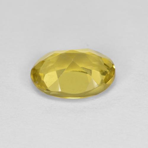 1,18 ctw natürlicher gelber Goldberyll, Oval Schliff, VS