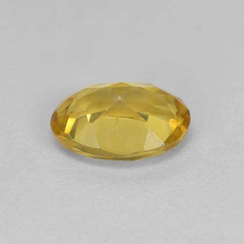 1,10 ctw natürlicher gelber Goldberyll, Oval Schliff, VS