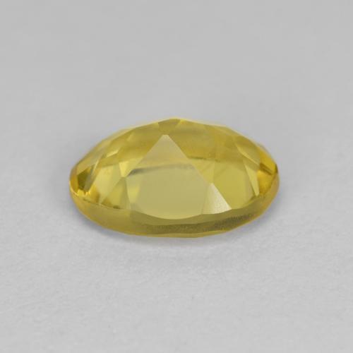 1,21 ctw natürlicher gelber Goldberyll, Oval Schliff, VS
