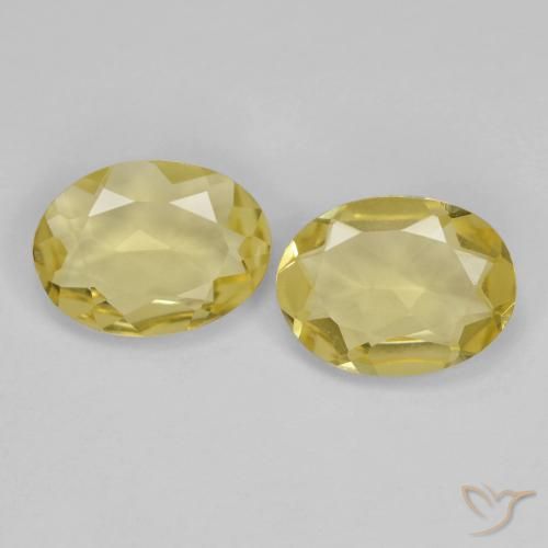 1.84ctw Natürlicher Helles Gold-Gelb Goldener Beryll, Oval, VVS-VS