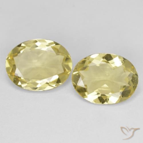 3.87ctw Natürlicher Toskana Gelb Goldener Beryll, Oval, VVS-VS