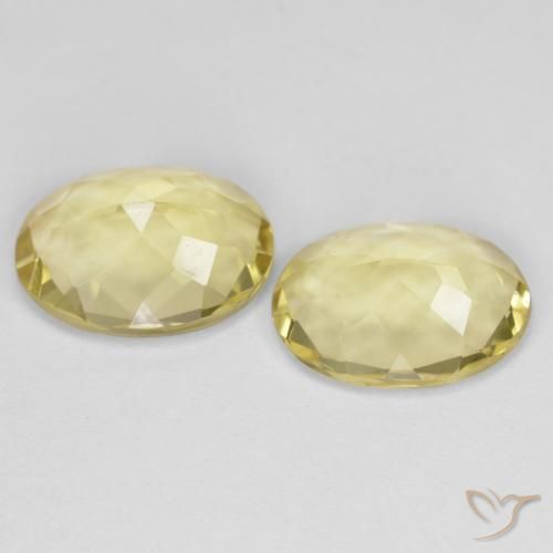 3.87 ct natürliche Toskana Gelb Goldener Beryll-Edelsteine, Oval, VVS-VS