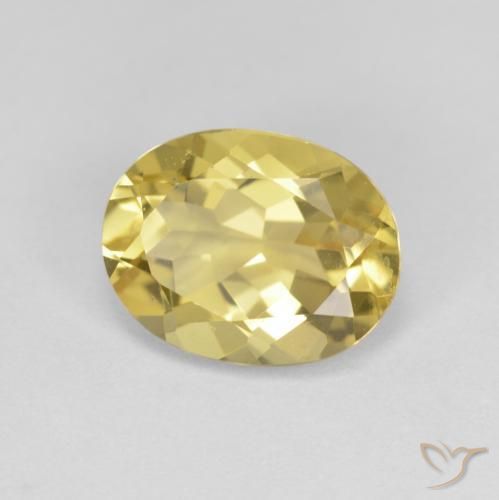 9,17 ctw natürlicher Toskana Gelb Goldener Beryll, Oval, VS