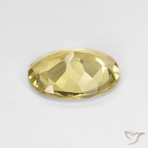 9,17 ctw natürlicher Toskana Gelb Goldener Beryll, Oval, VVS