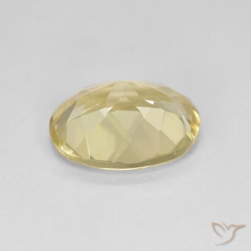 9,17 ctw natürlicher hellgelb Goldener Beryll, Oval, VVS