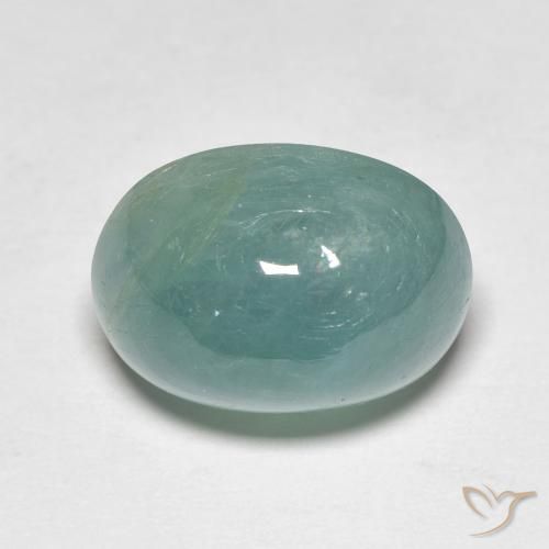 9.75ct Natürlicher grünlich-blau Grandidierit, Oval, Lichtdurchlässig
