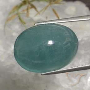 9,17 ctw natürlicher grünlich-blau Grandidierit, Oval, Lichtdurchlässig