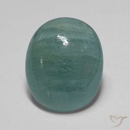 11.77ct Natürlicher Türkis Grandidierit, Oval, Lichtdurchlässig