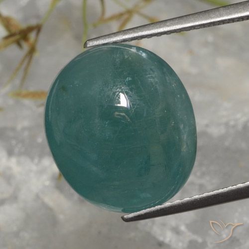 11.72ct Natürlicher Tiefes Türkis Grandidierit, Oval, Lichtdurchlässig