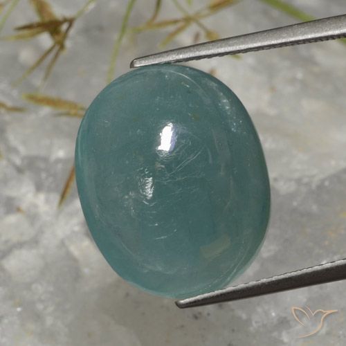 12.95ct Natürlicher Mittelblaues Grün Grandidierit, Oval, Lichtdurchlässig